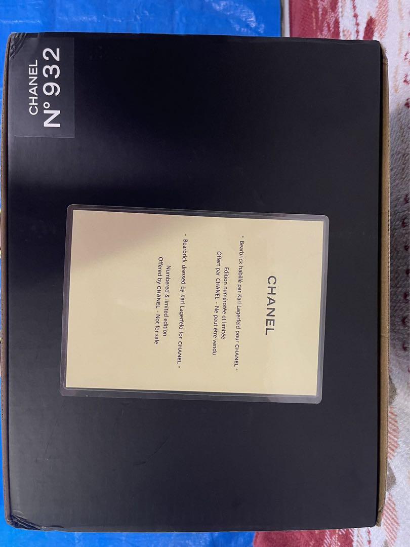 中古品 BE@RBRICK ベアブリック CHANEL 1000%
