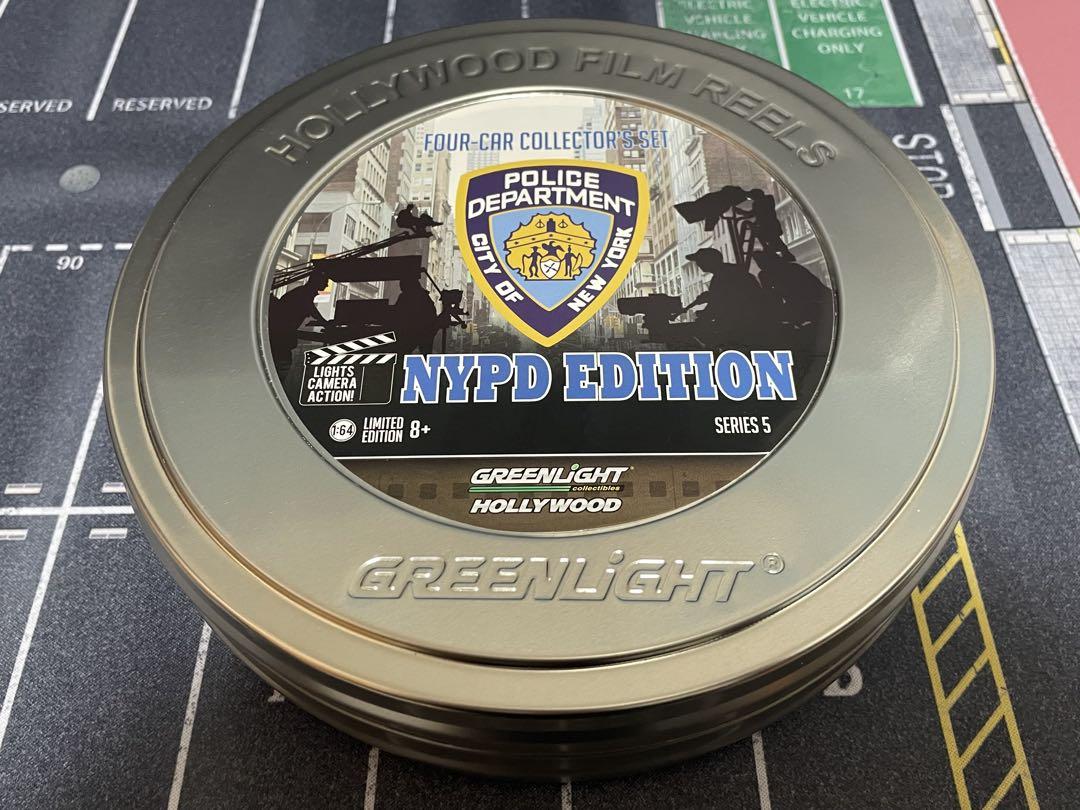 1/64 グリーンライト　NYPD 4台セット　NYPD-EDITION
