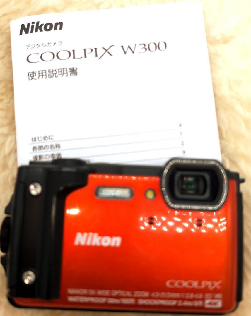 Nikon COOLPIX W300 防水カメラ ジャンク Nikon COOLPIX W300 防水カメラ ジャンク