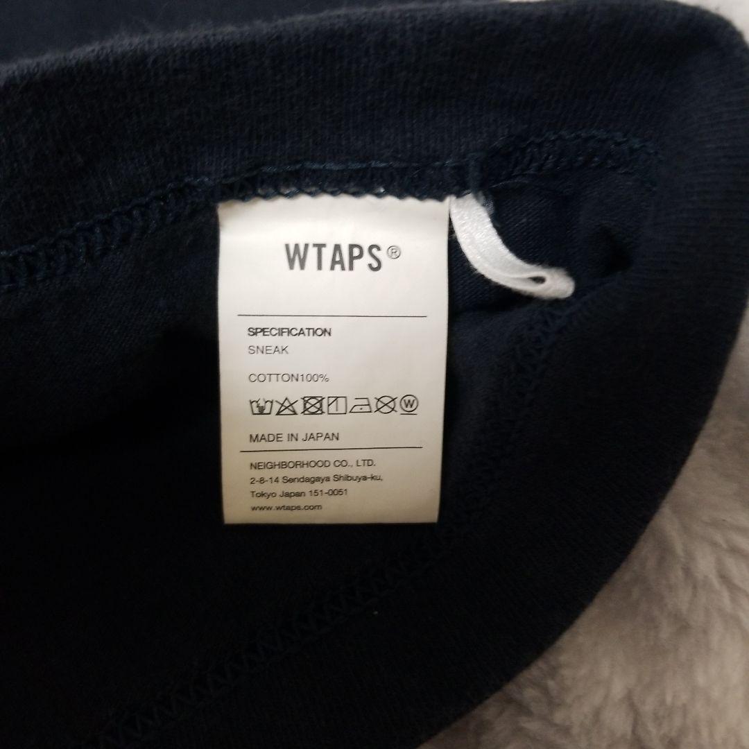 ダブルタップス、WTAPS ロゴ入り 長袖カットソー