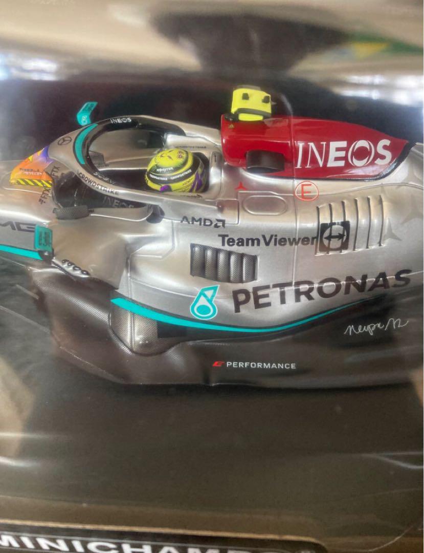 PMA 1/18 メルセデス F1 W13 H.ハミルトン 2022 マイアミ