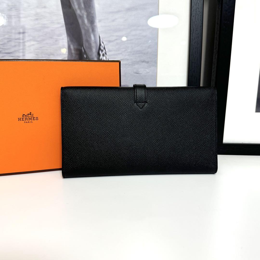 新品未使用 エルメス Hパッサン エプソン ブラック W刻印
