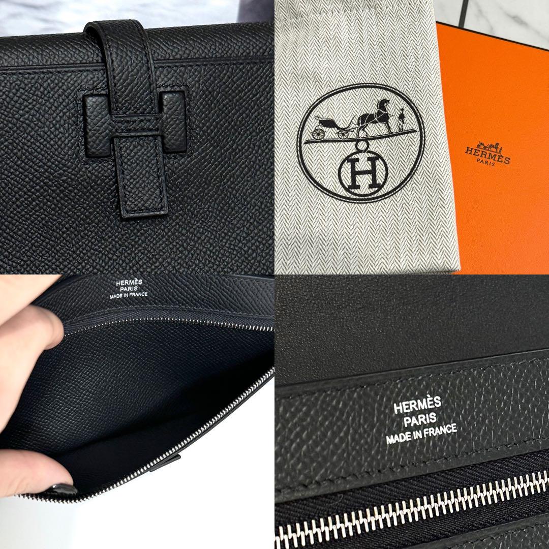 新品未使用 エルメス Hパッサン エプソン ブラック W刻印