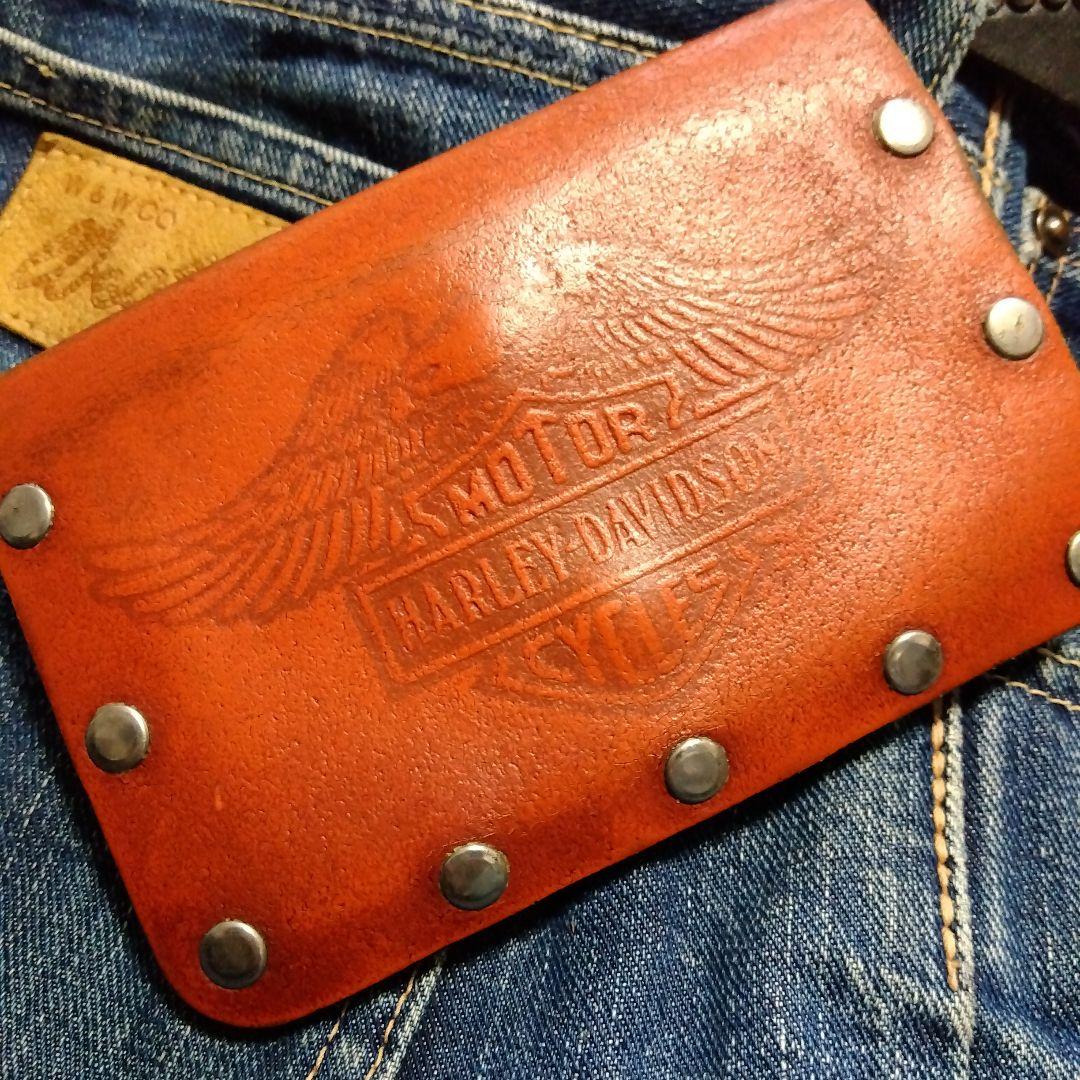 HARLEY DAVIDSON ビンテージトラッカーウォレット 米製 タトゥー蓮 ハーレーダビッドソン トラッカーウォレット ヴィンテージ 90s