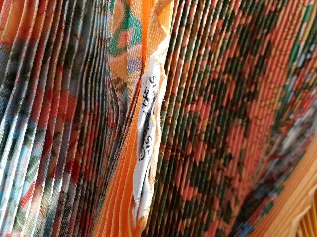 エルメス HERMES スカーフ プリーツ カレ90 世界の中心軸 小物