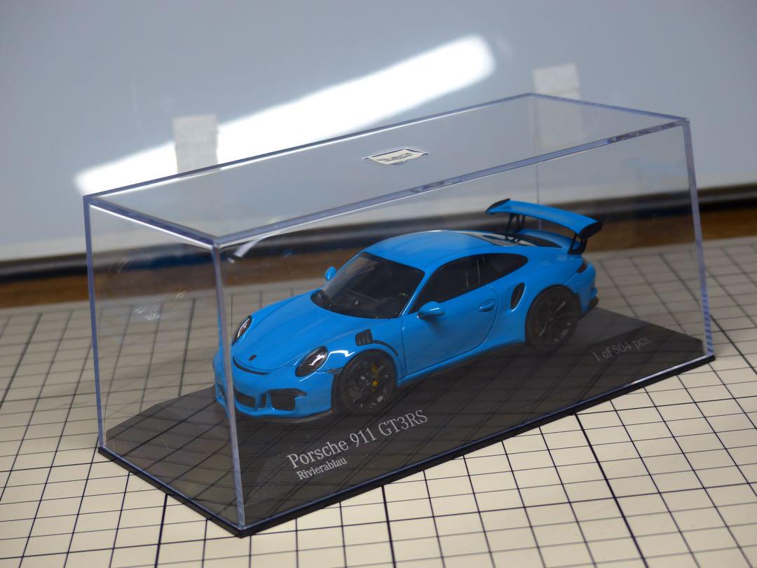 【新発売】 ミニチャンプス MINICHAMPS 991.1 メルカリ - リビエラブルー GT3RS ミニカー