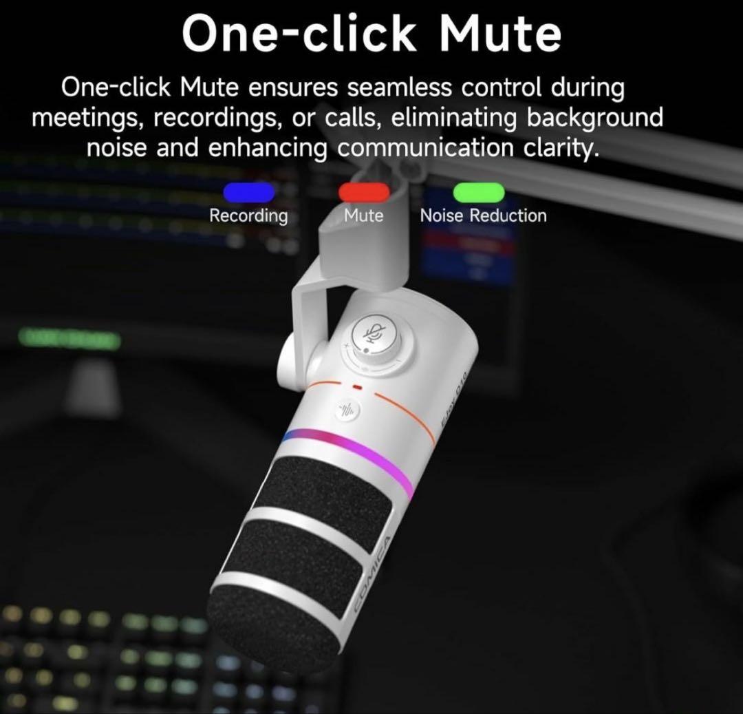 ダイナミックマイク USB/XLRデジタルとアナログデュアル出力