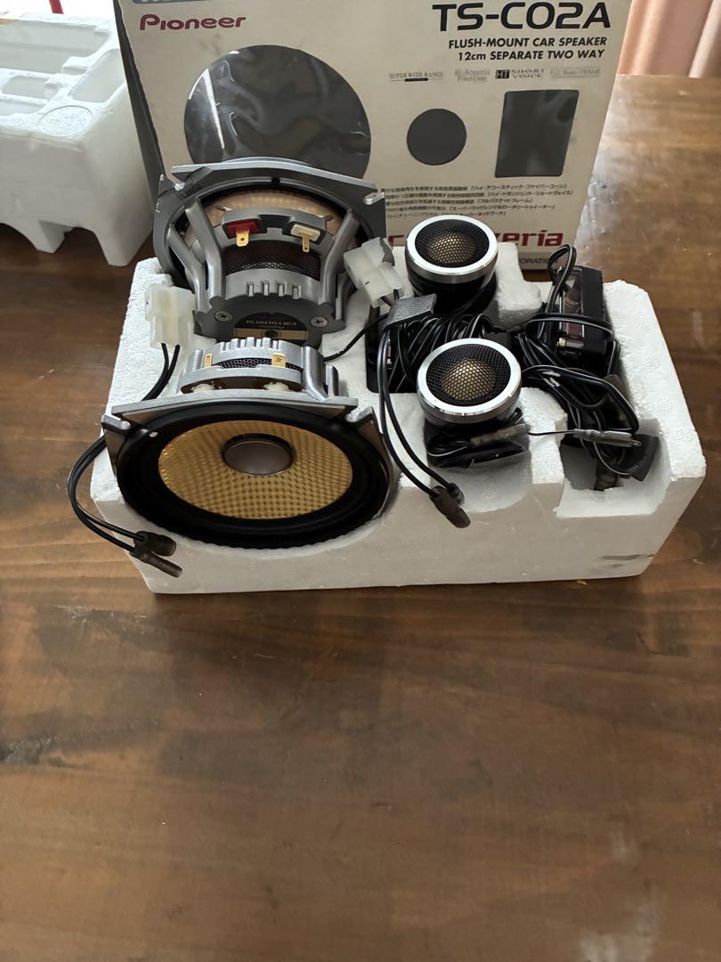 Pioneer TS-C02A フラッシュマウントカー スピーカー 12cm Pioneer TS-C02A フラッシュマウントカー スピーカー 12cm