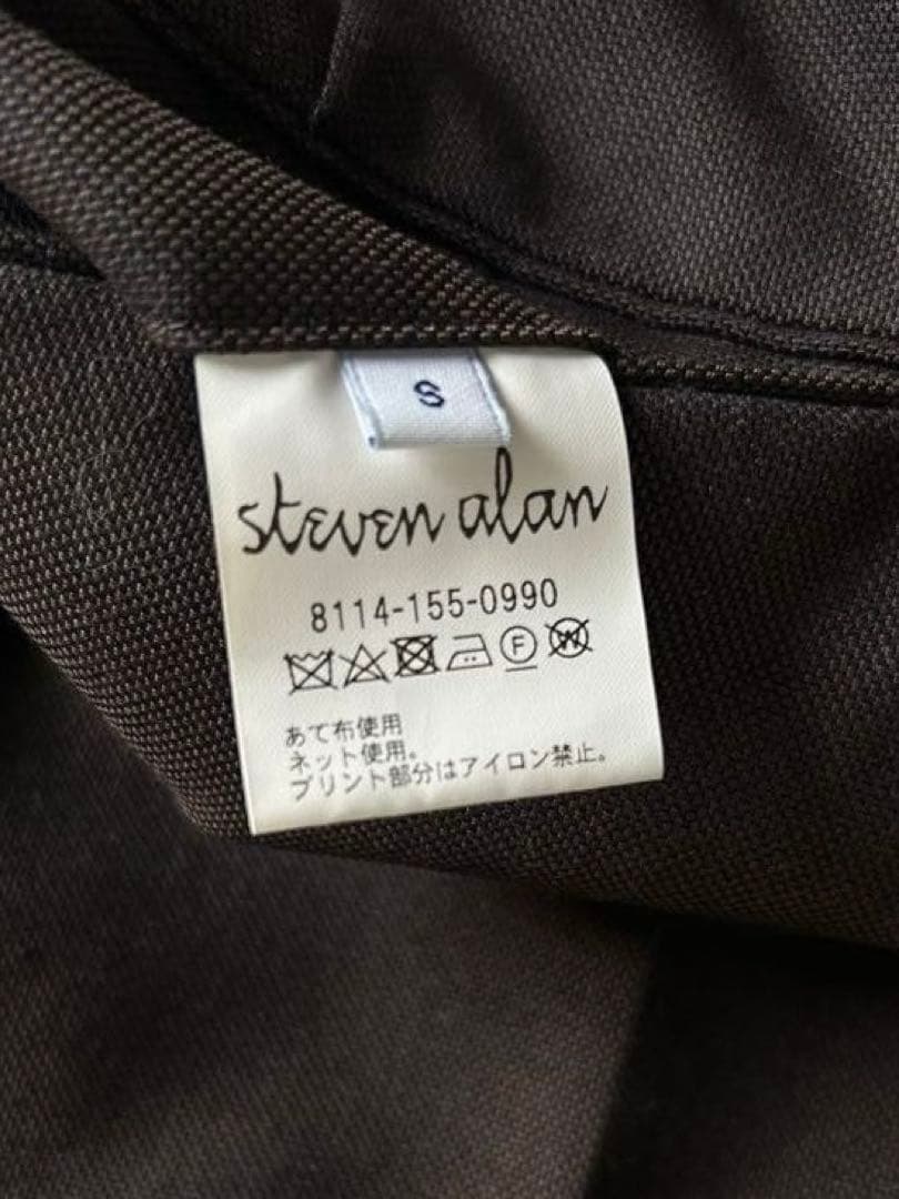 Steven Alan セットアップ タグ付 ダークブラウン Steven Alan セットアップ タグ付 ダークブラウン