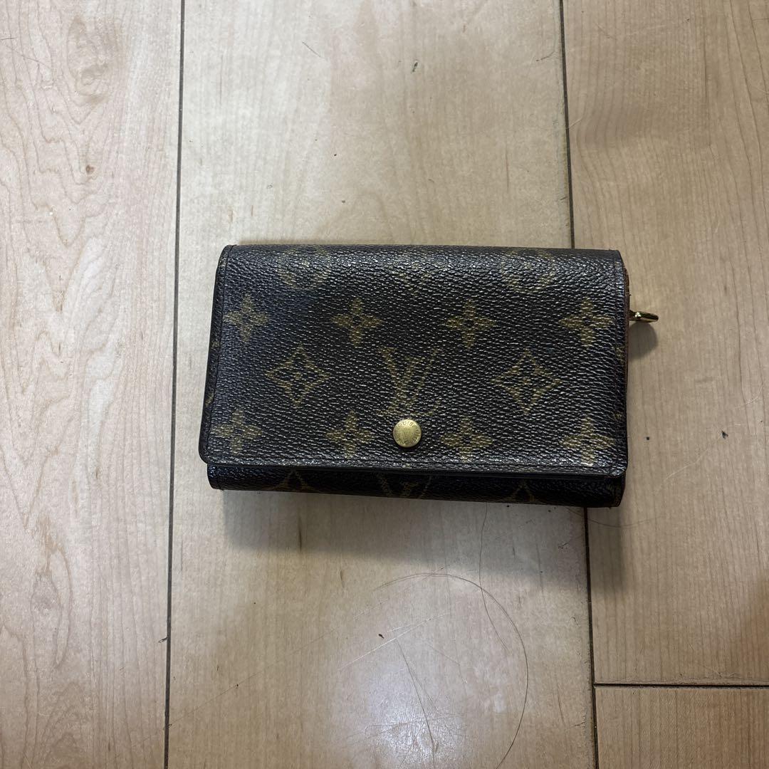 Louis Vuitton 二つ折り財布 ブラウン