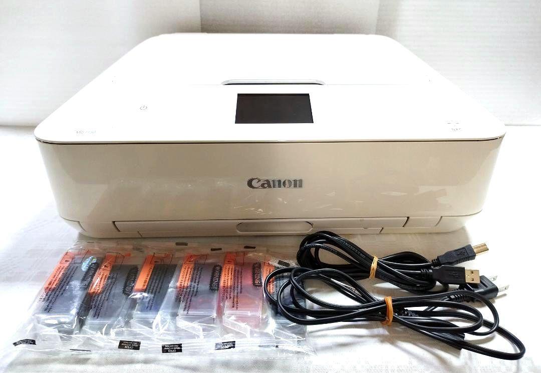 Canon PIXUS MG7730　ホワイト　おまけインク付き