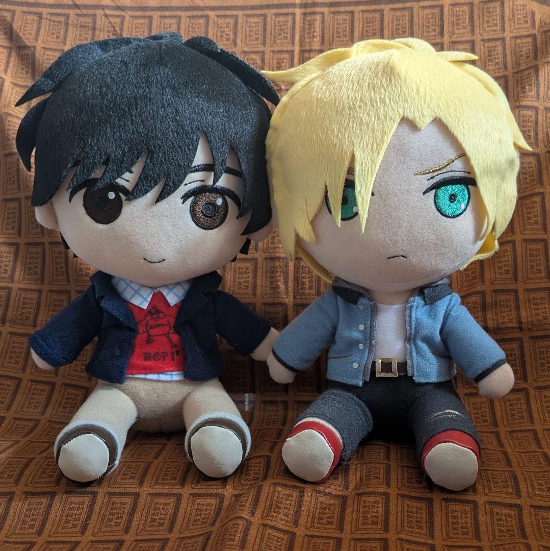 バナナフィッシュ ちまりんず ぬいぐるみ セット アッシュ 英二 BANANAFISH バナナフィッシュ アッシュ 英二 ちまりんず ぬいぐるみ
