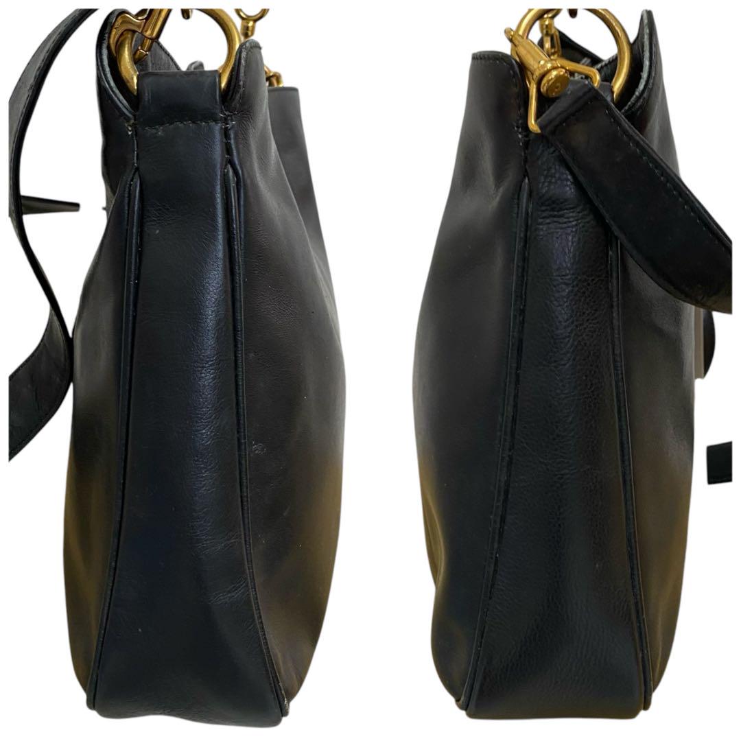 【未使用級】GUCCI ハンドバッグ バンブー 2way レザー レディース 黒 GUCCI - グッチ バンブー ハンドバッグ ショルダーバッグ 2WAY