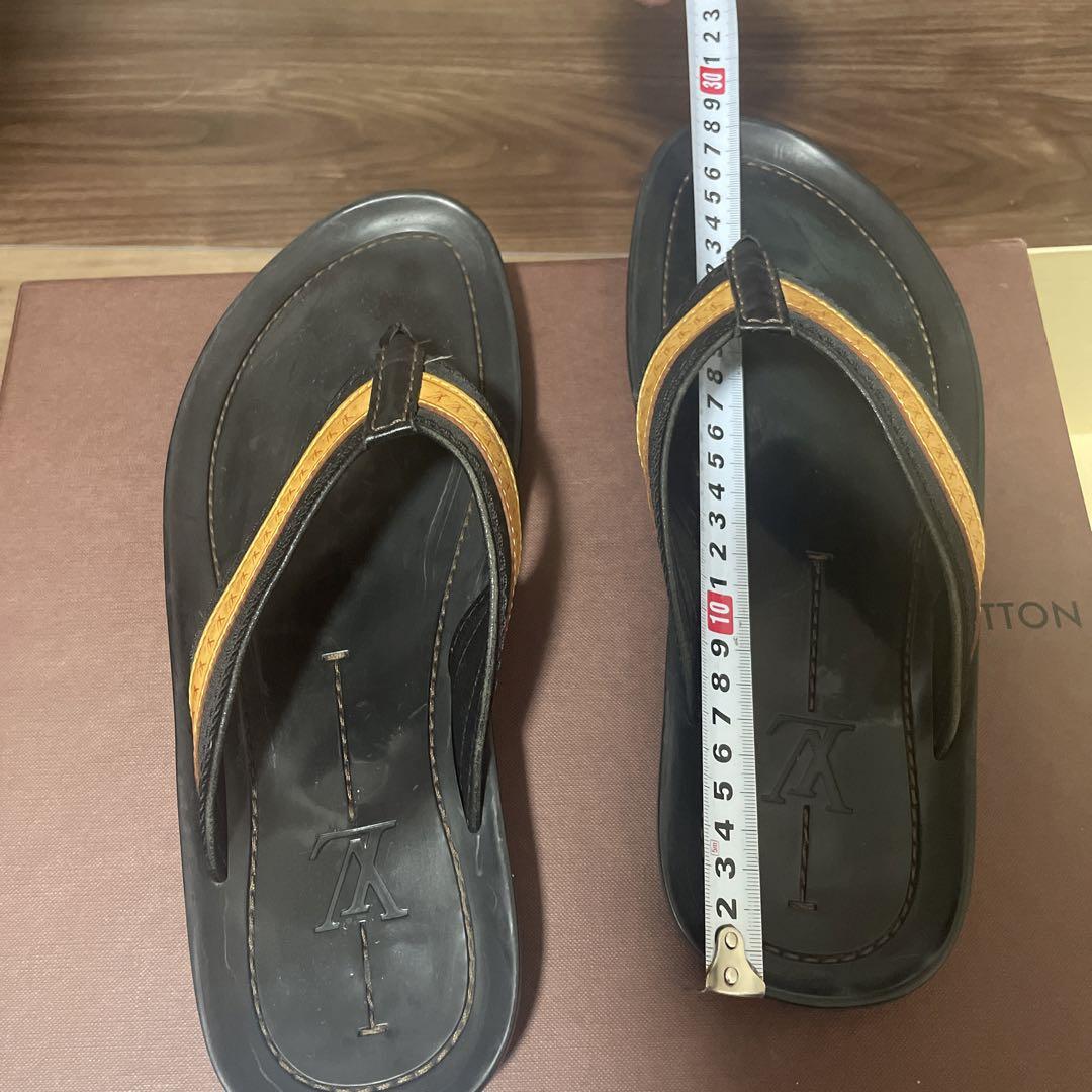 お歳暮 人気 オシャレ LOUIS サンダル27.5cm VUITTON 靴