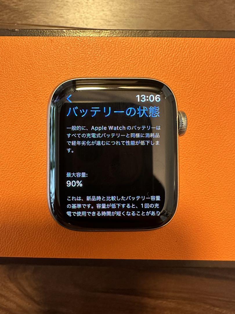 お値下げ品！【HERMES】アップルウォッチ 44mm Series4_画像1