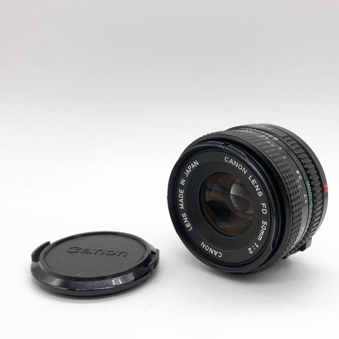 【完動品】Canon A-1 + New FD 50mm f2 ワインダー付属