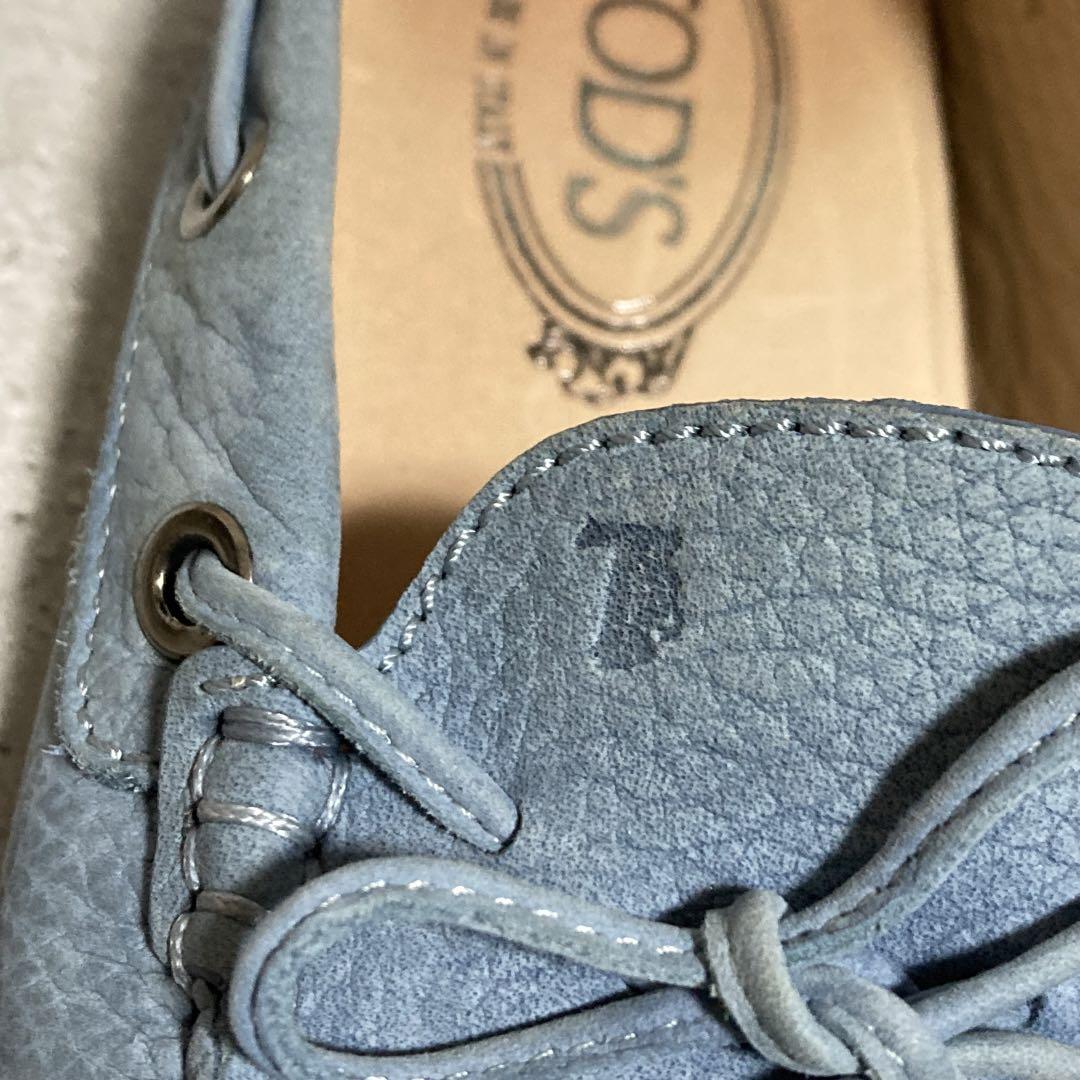 トッズ　TOD’S　デッキシューズ　ドライビングシューズ　スウェード　8.5 TOD'S スウェードレザー ドライビングシューズ デッキシューズ
