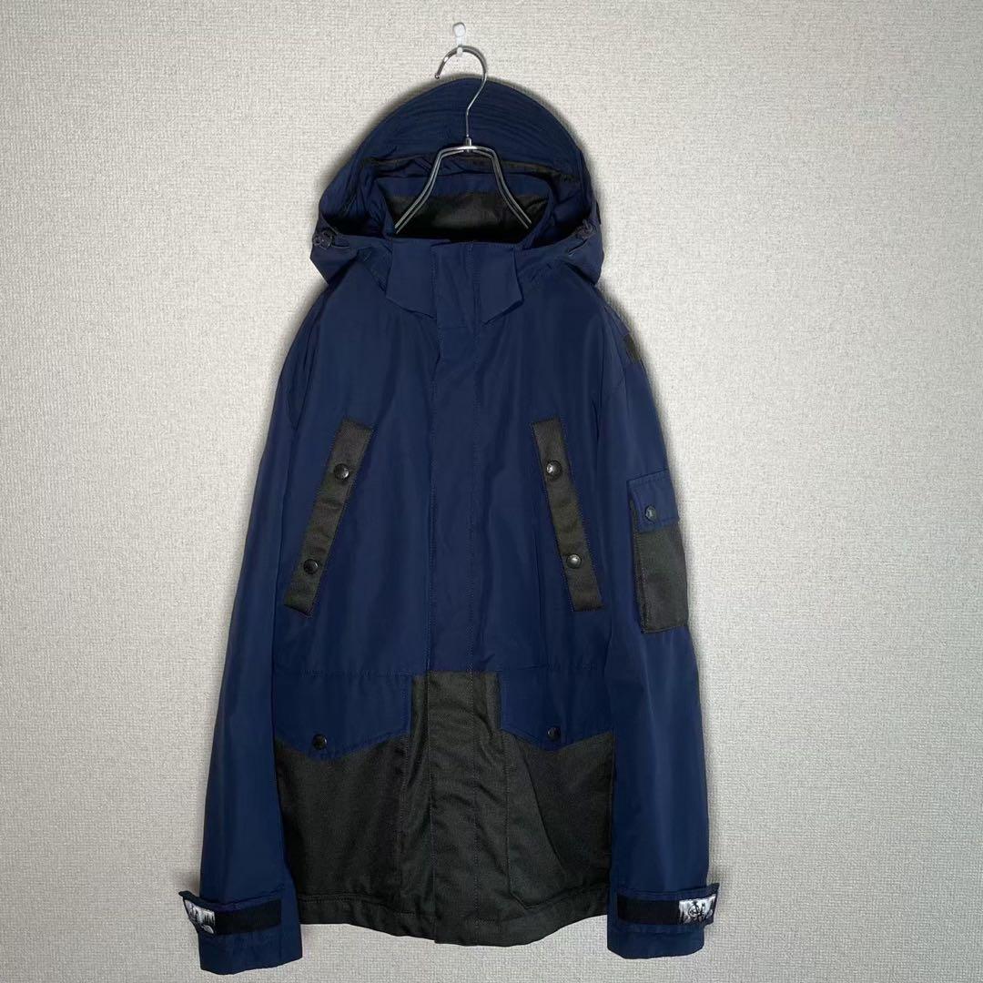 【美品】ノースフェイス　マウンテンパーカー　ネイビー　メンズS