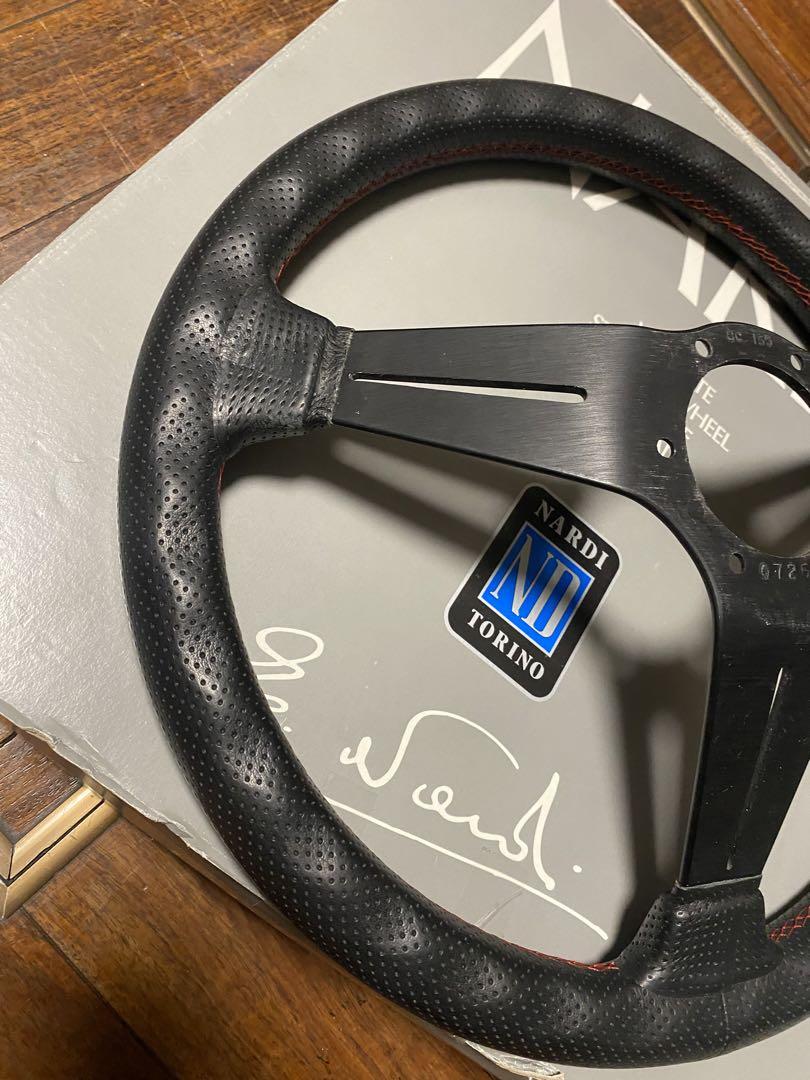 ナルディ  タイプラリー ディープコーン ステアリング 35パイ 正規品 FET