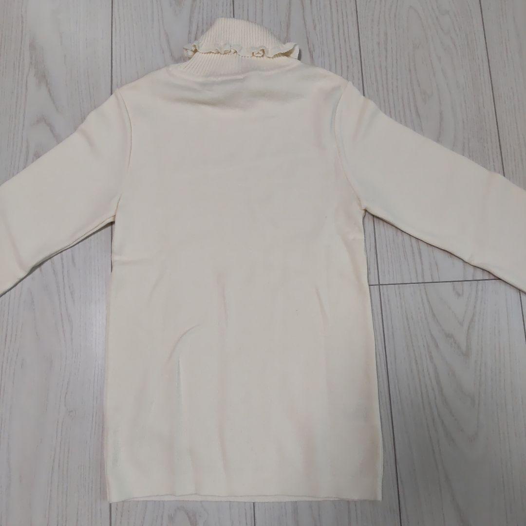 familiar タートルネックセーター 140 アイボリー