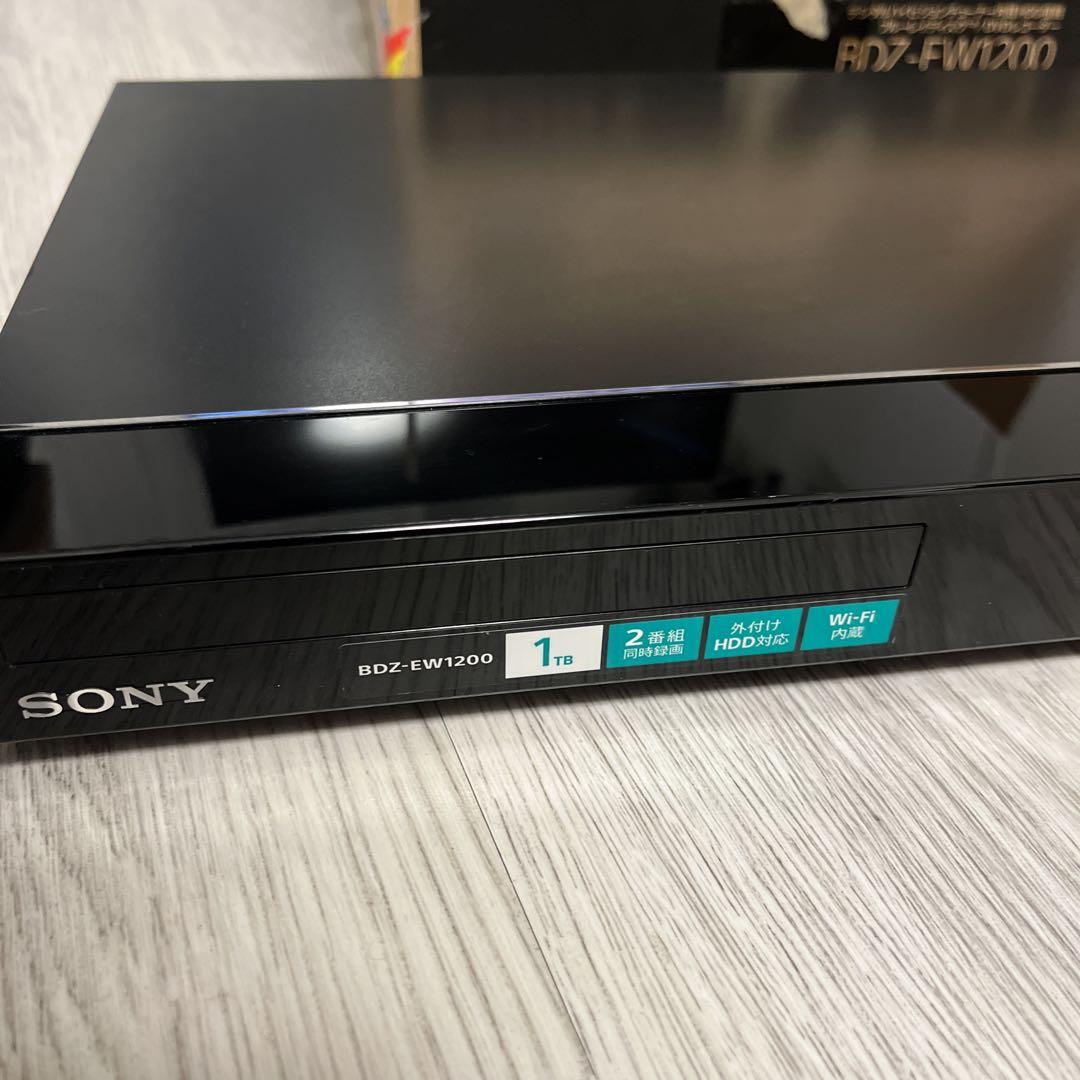 極美品】SONY 大容量1TB HDD ブルーレイ Blu-rayプレイヤー