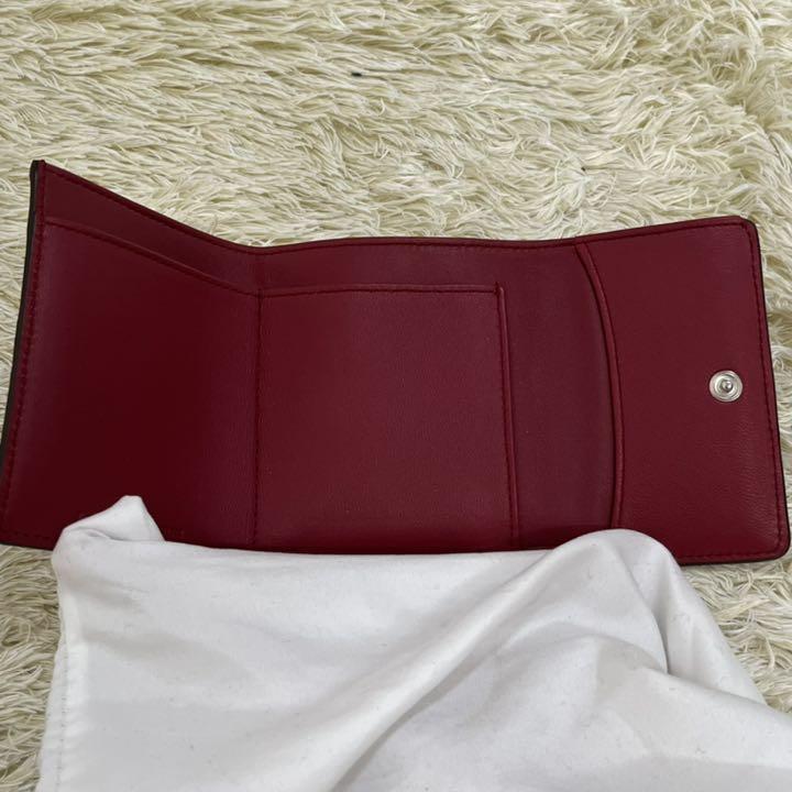 極美品✨ J&M Davidson パイソン ヘビ革 ブラウン 折り財布 - 長財布