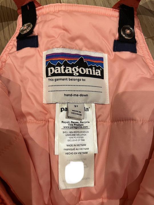 パタゴニア Patagonia ベビー・スノー・パイル・ビブ 3T