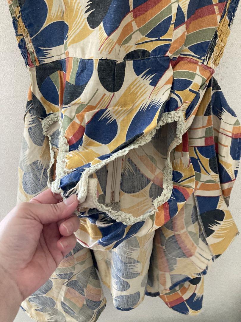 希少DKNY JEANS 90'レトロワンピース サイズ2（Sサイズ相当