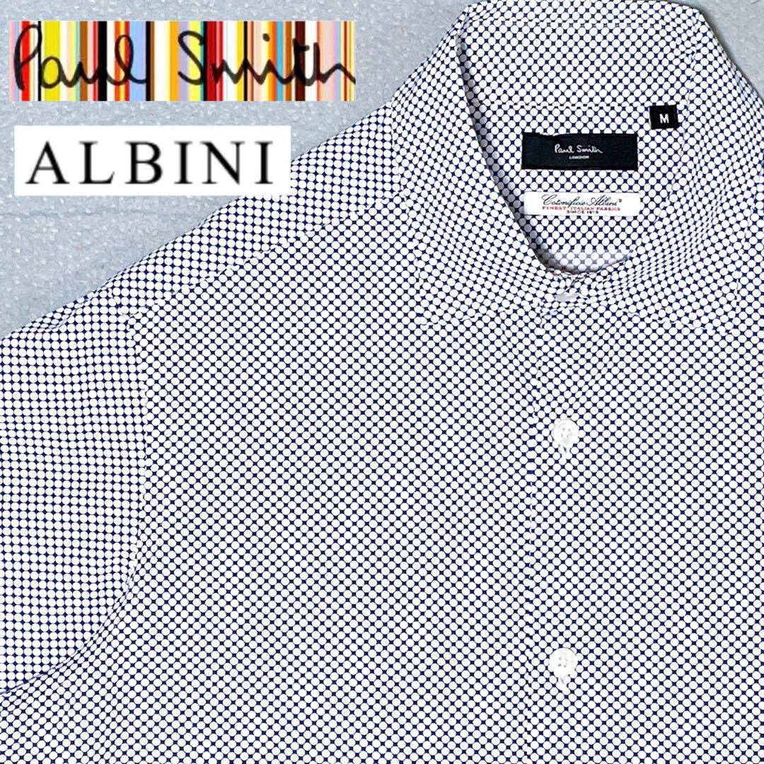 【美品】Paul Smith LONDON ドレスシャツ インポート生地 M