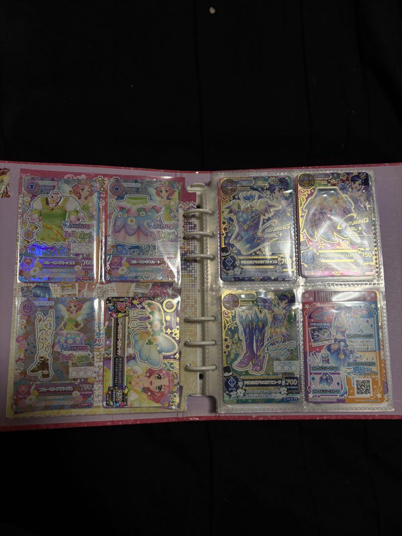 アイカツカード　バインダー　セット　プレミアムレア