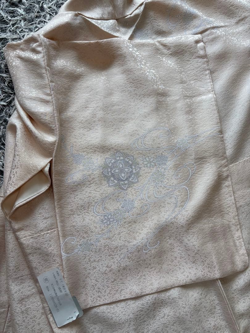 訪問着 正絹 パールトーン加工 訪問着 正絹 パールトーン加工