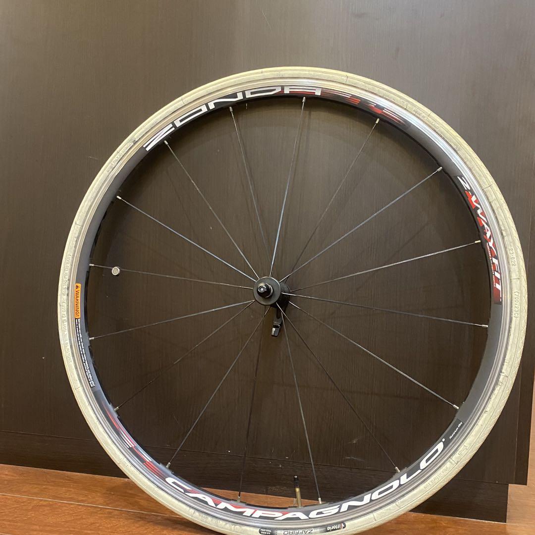 Campagnolo Zonda 2way 700C クリンチャーホイール　前後