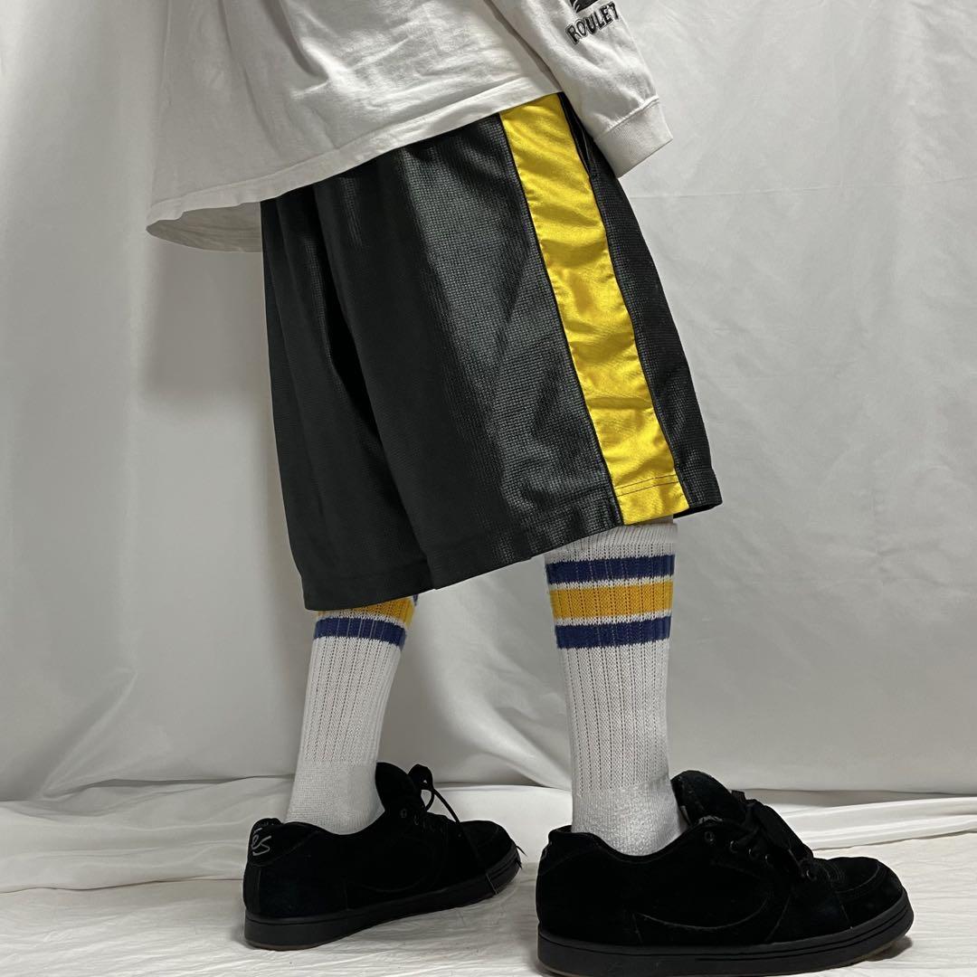00s NIKE ジャージ バギーパンツ ショーツ 刺繍 極太 Tech y2k