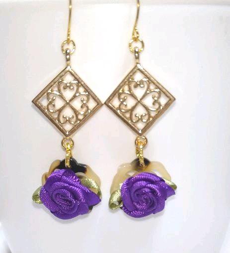 55%以上節約 薔薇とヒール♡ピアス No.134 - ピアス