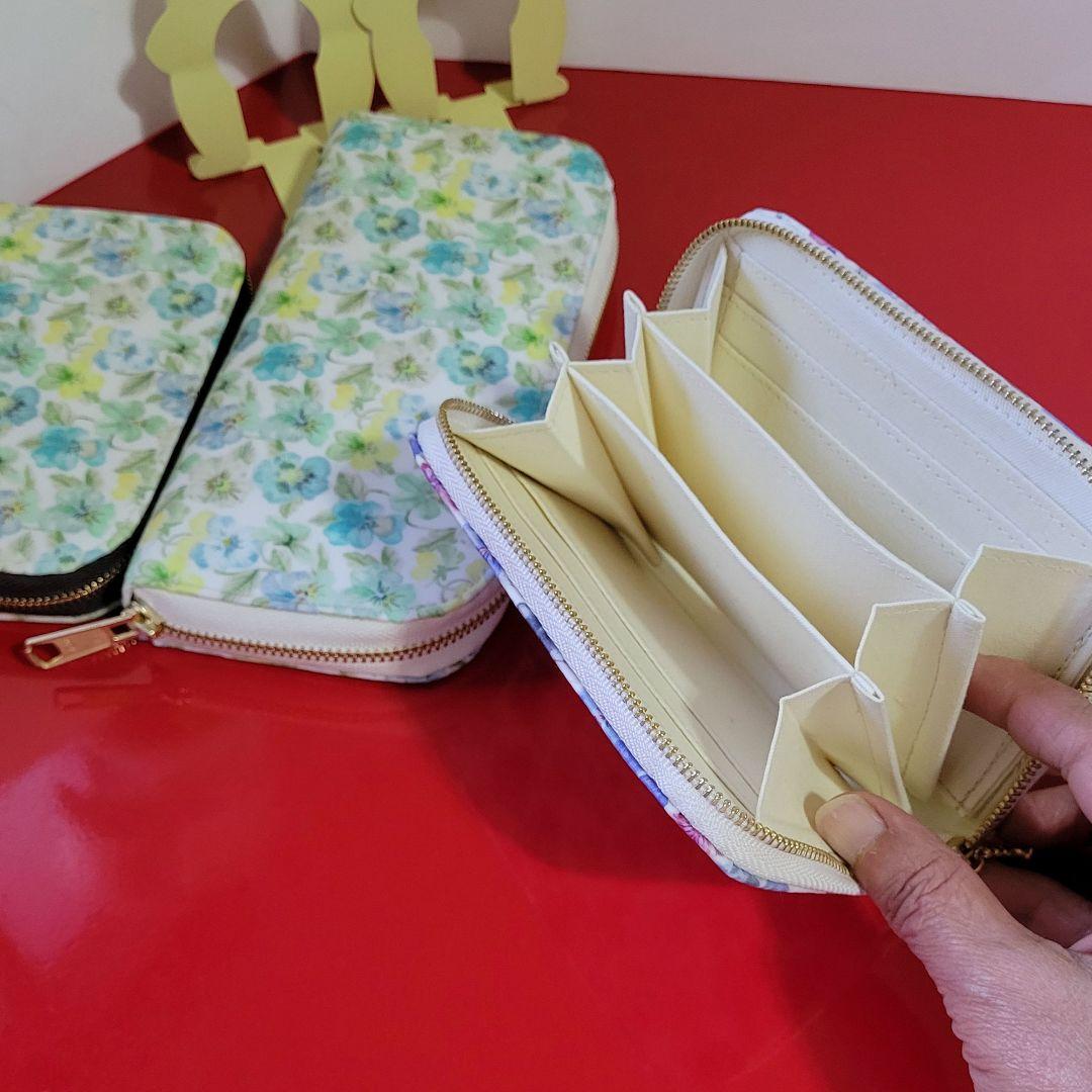 特サイズ容量多め&ハーフ財布3点ピカピカ様