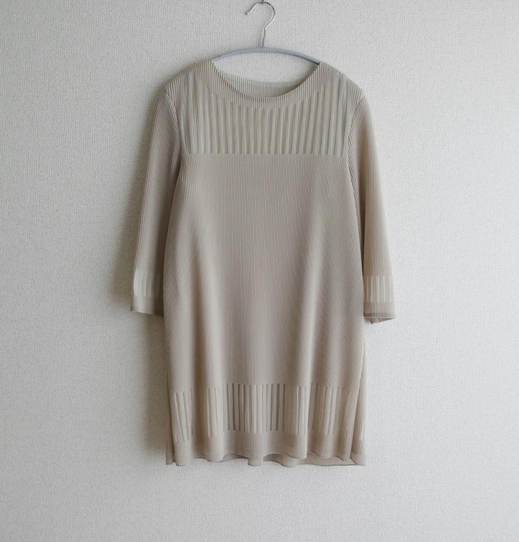 HIROKO BIS ヒロココシノ　プリーツ チュニック ワンピース