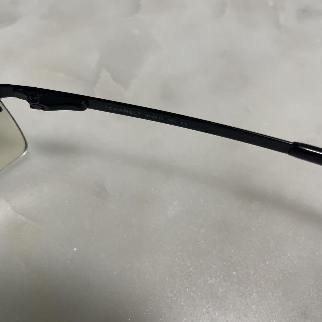CHANEL サングラス ココマーク ラインストーン 4104-B
