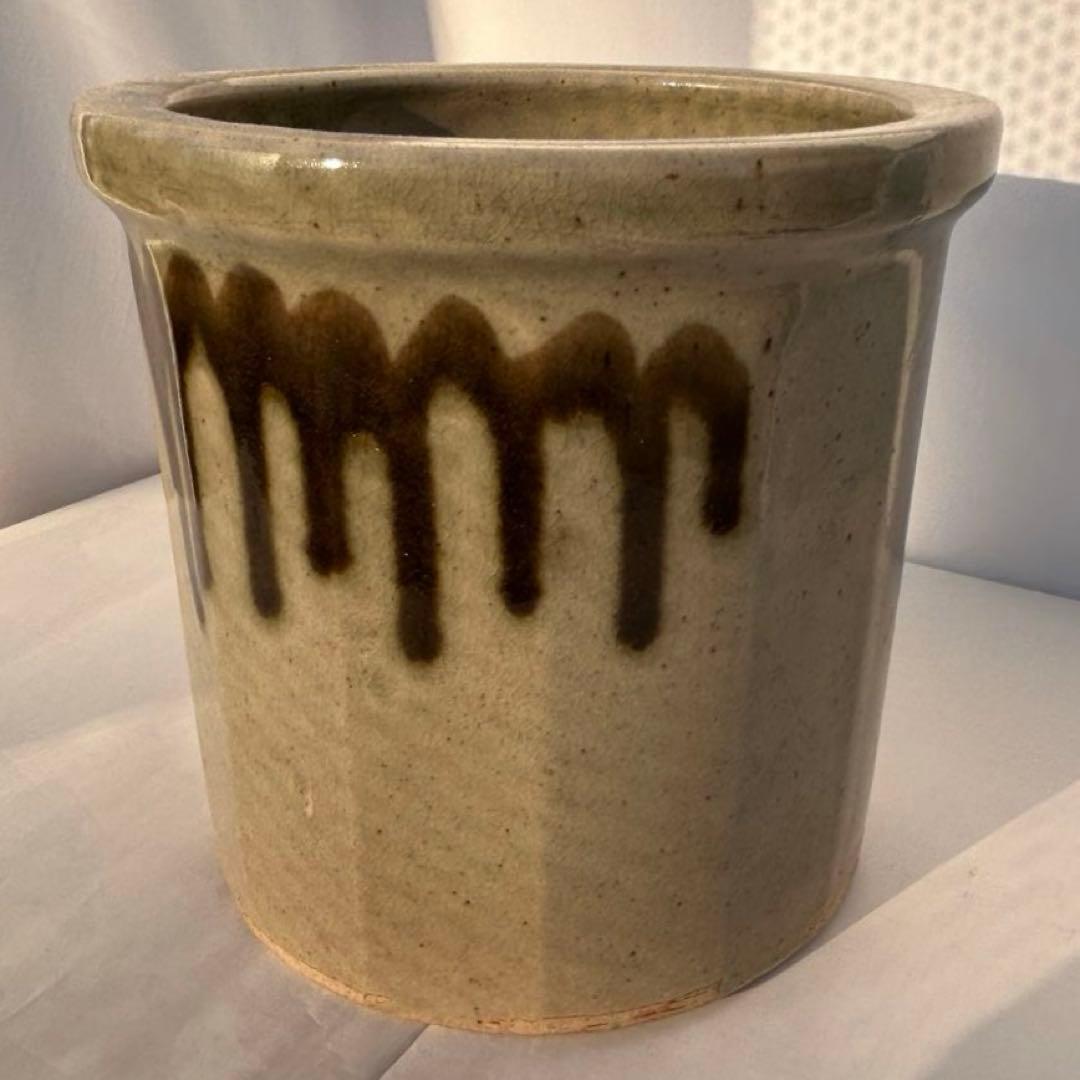 益子焼 漬物容器 漬物石