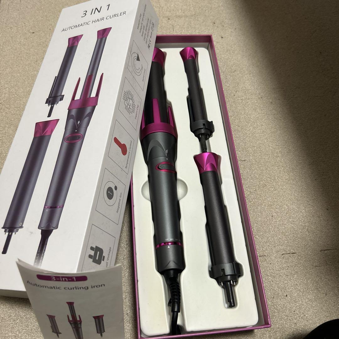 未使用 3 IN 1  カールヘアアイロン