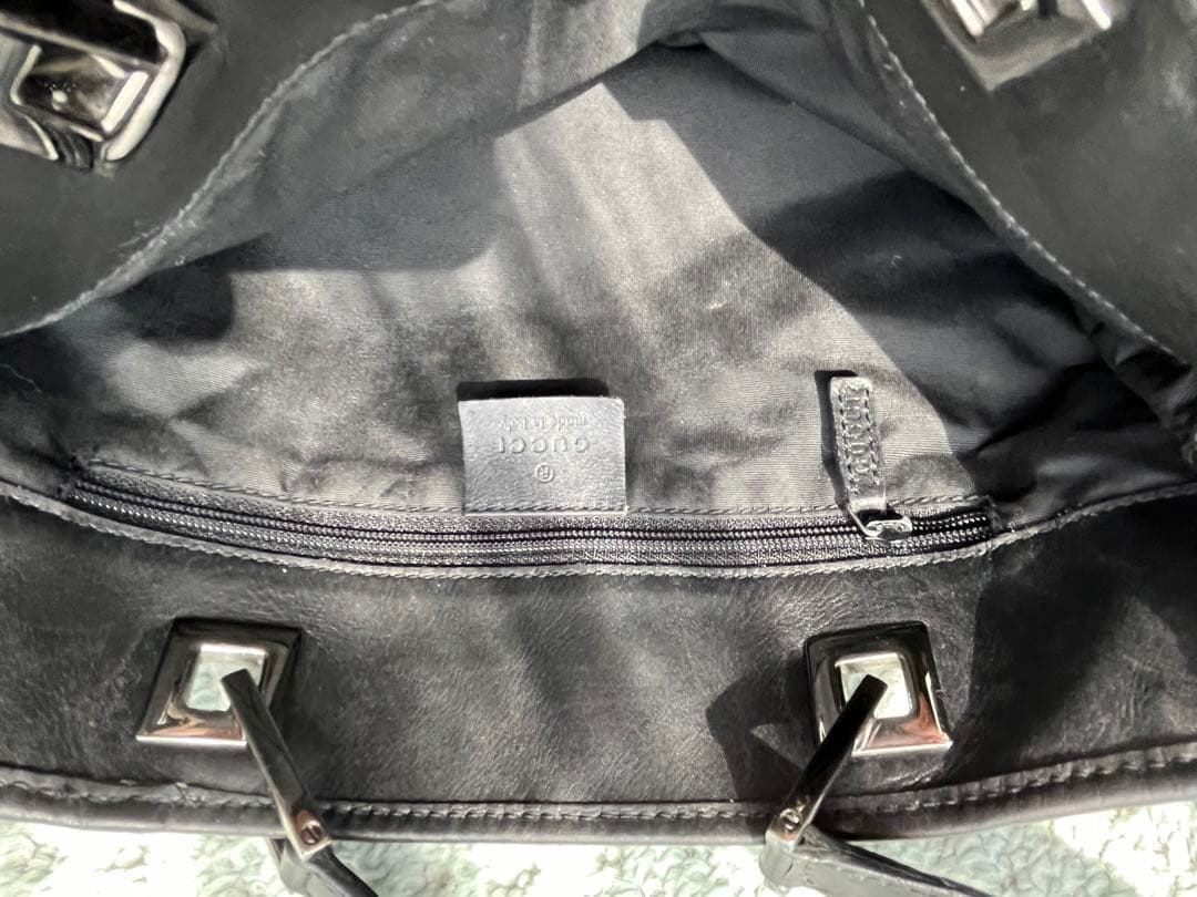 GUCCI グッチ　GGパターン トート　ハンドバッグ ユニセックス GUCCI グッチ トートバッグ ハンド キャンバス レザー GG柄 総柄