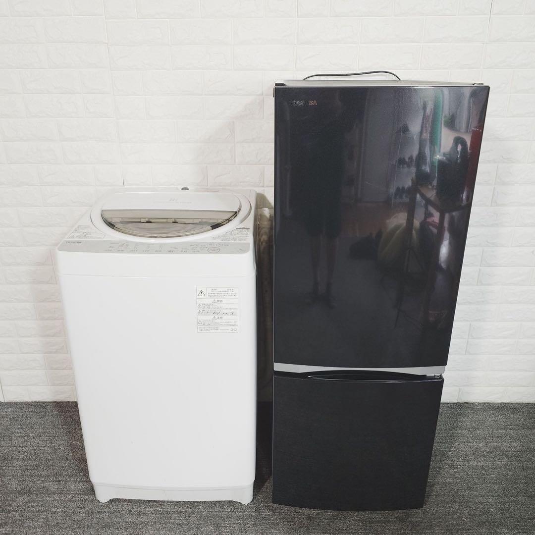 TOSHIBA 生活家電 2点セット 冷蔵庫 洗濯機 1人暮し E063 画像13