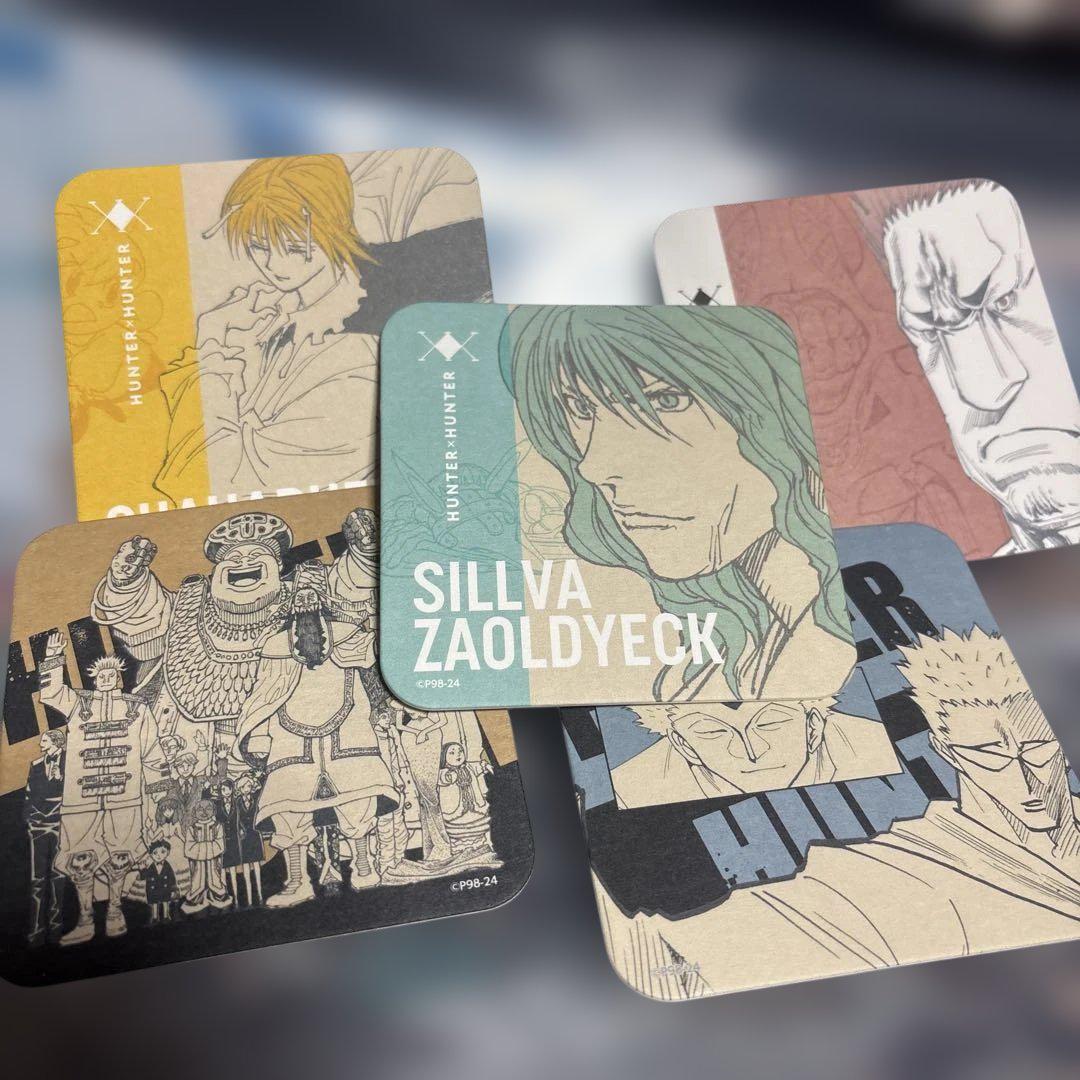 ハンターハンター アートコースター 未開封 8個セット 新品未開封】HUNTER×HUNTER アートコースター 第2弾 全種 1BOX