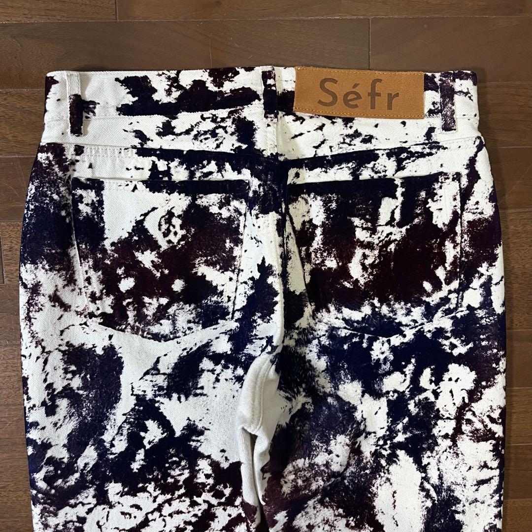 Sefr RIDER CUT JEANS GENESIS APPLIQUÉ
