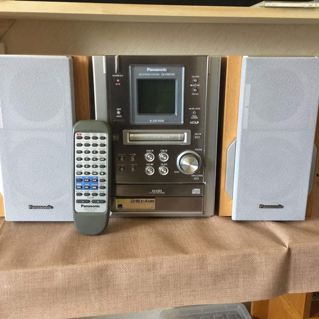 【動作確認】　Panasonic コンポ SA-PM37MD