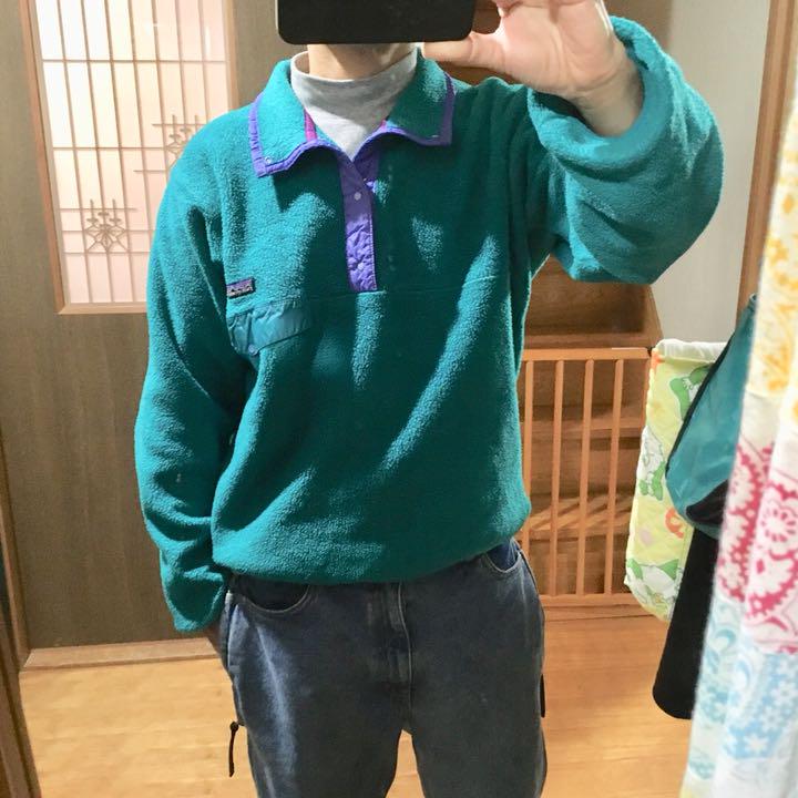キムタク Patagonia/synchilla SNAPT USA製 90s