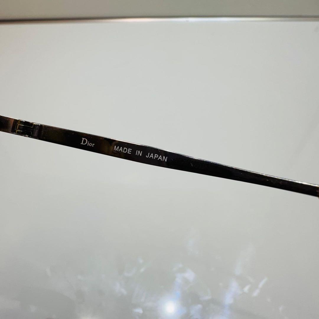 Christian Dior オーバルフレーム メガネ 現状渡し Christian Dior オーバルフレーム メガネ 現状渡し