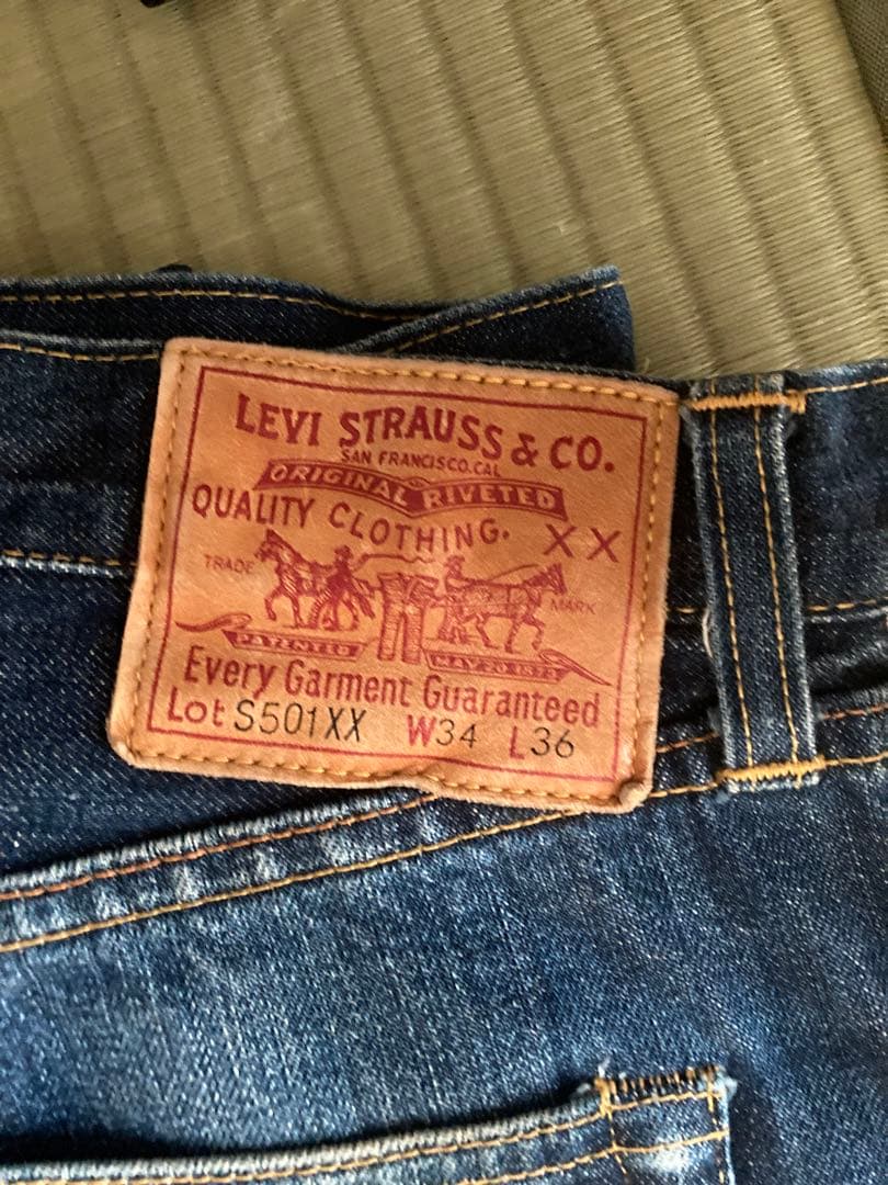 リーバイスs501xx バレンシア製