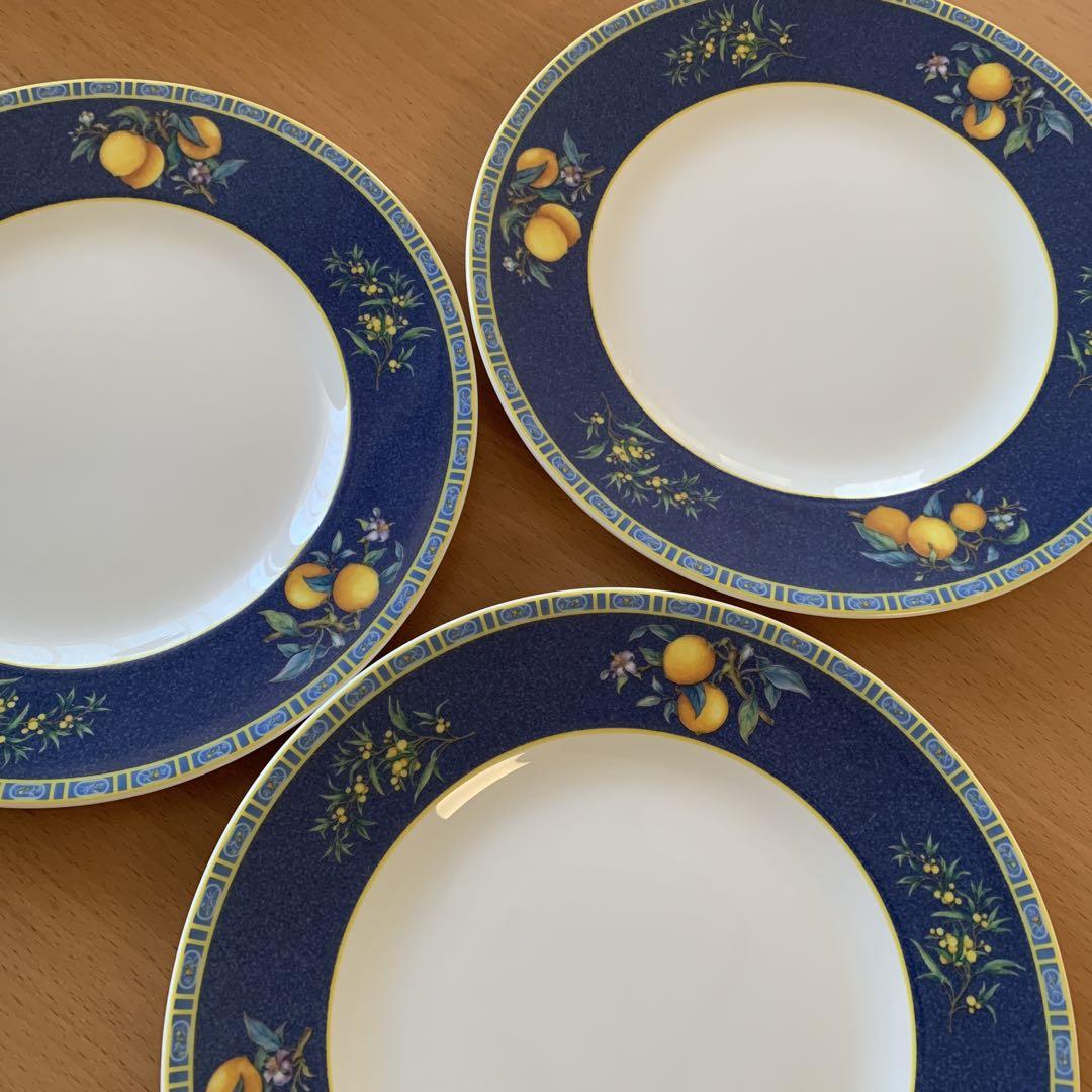 ウェッジウッドwedgewood シトロン　皿３枚　　プレート　シトロン