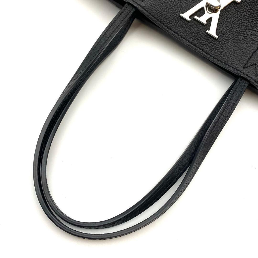 【ほぼ未使用】ルイヴィトン ロックミー カバ トートバッグ ショルダーバッグ 黒 【ほぼ未使用】ルイヴィトン ロックミー カバ トートバッグ ショルダーバッグ 黒