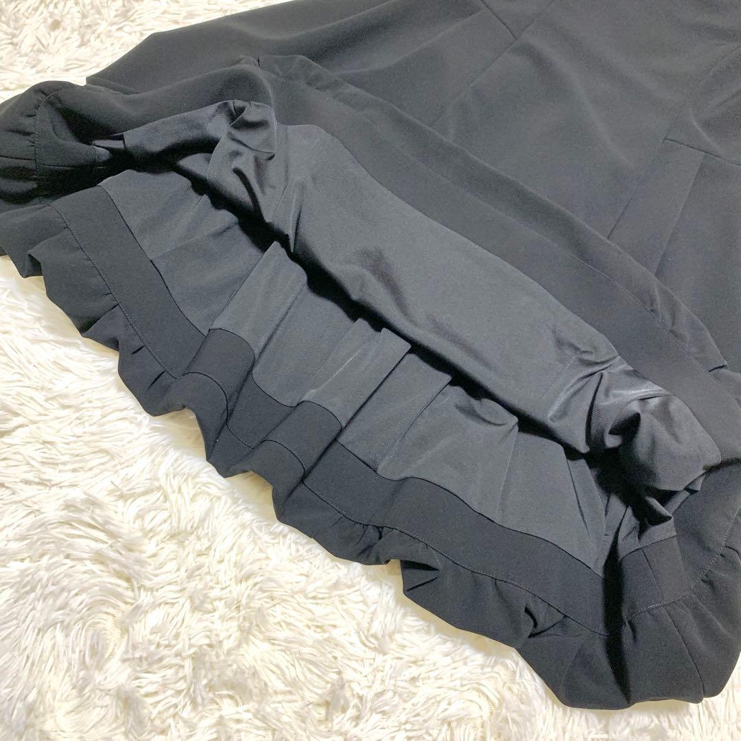 極美品✨FOXEY アクトレス ストレッチスムース バルーン ワンピース